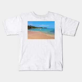 Indian ocean around Mirissa Kids T-Shirt